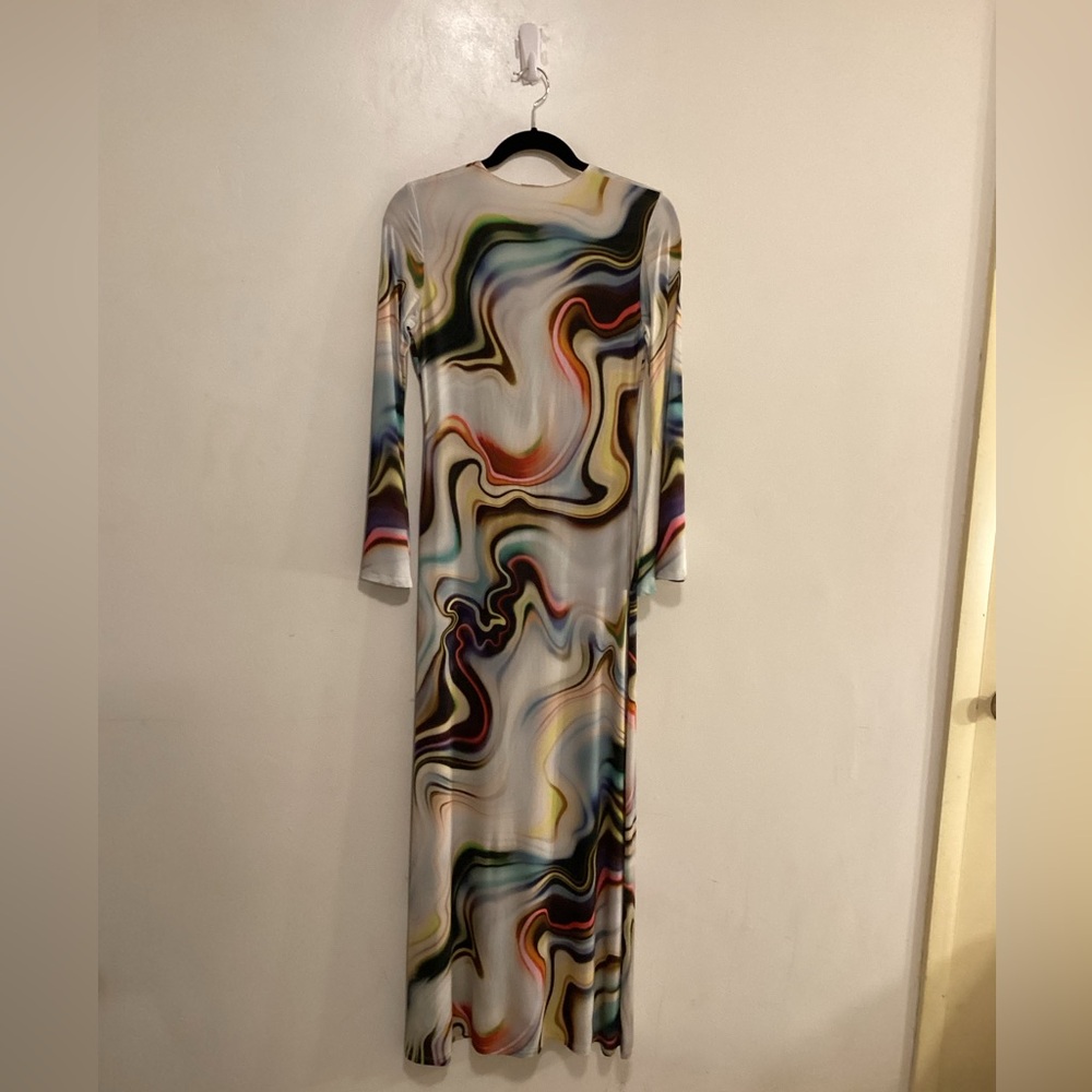 Alexis Multicolor Swirl Maxi Dress - Picture 4 of 12